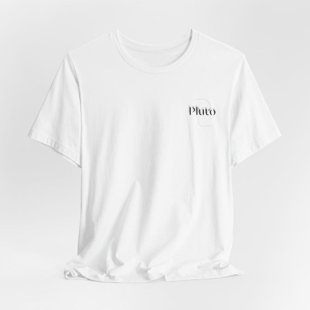 Pluto Planet Illustration T-Shirt  | Astrology &  Solar System Tee