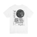 Moon Planet Illustration T-Shirt  | Astrology &  Solar System Tee