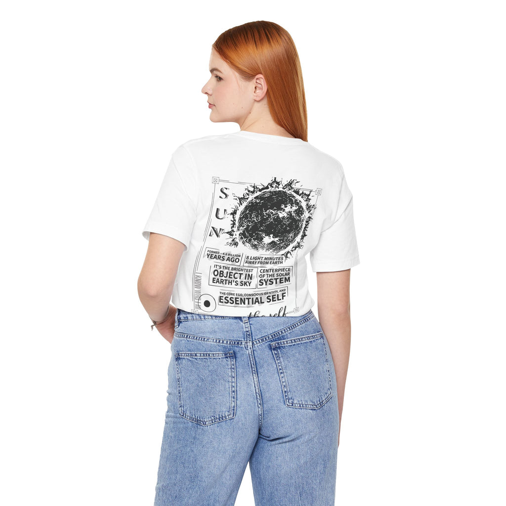 Sun Planet Illustration T-Shirt  | Astrology &  Solar System Tee
