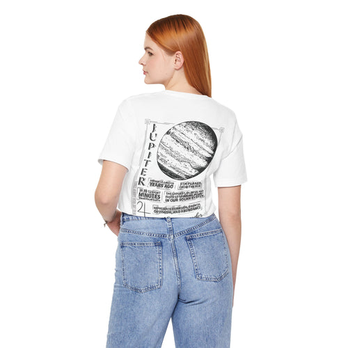 Jupiter  Planet Illustration T-Shirt  | Astrology &  Solar System Tee