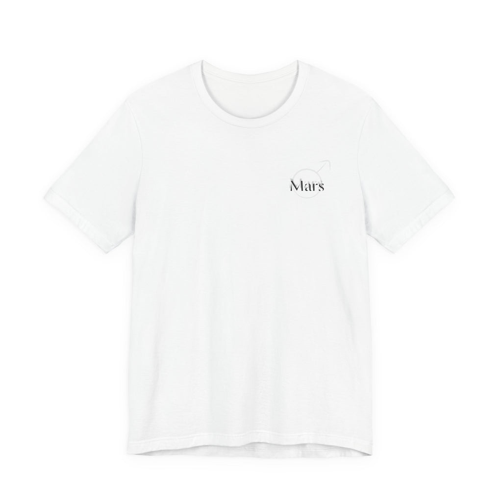Mars Planet Illustration T-Shirt  | Astrology &  Solar System Tee