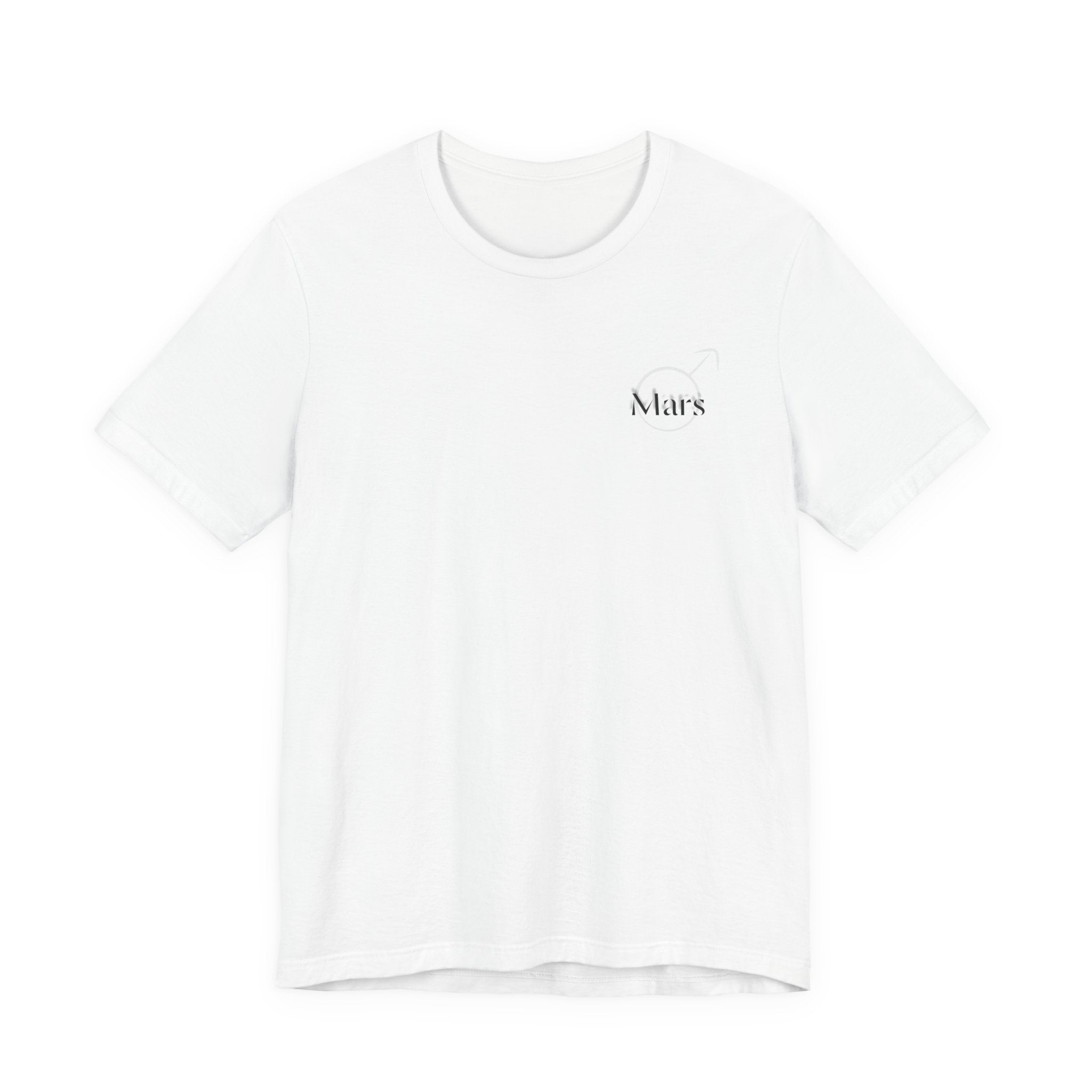 Mars Planet Illustration T-Shirt  | Astrology &  Solar System Tee